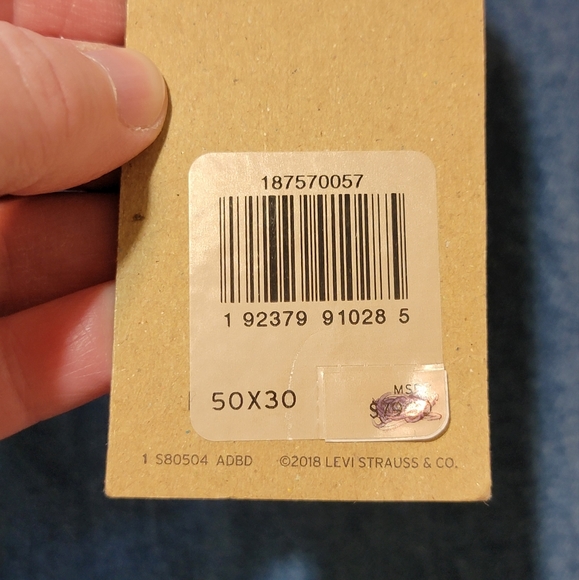 Levi's 541 Men's Jeans 50x30 Athletic Taper NWT - Picture 6 of 8